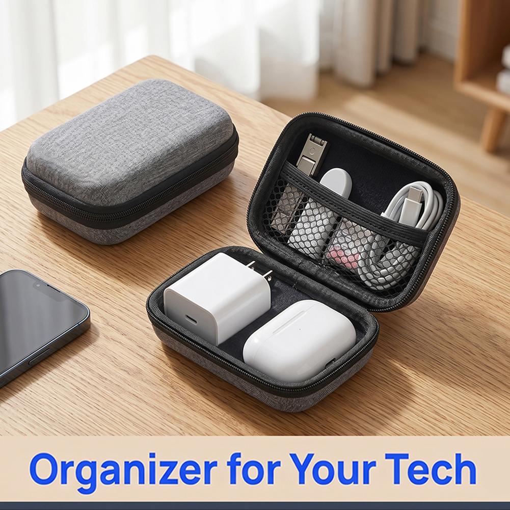 Cable Organizer Bag - Borsa per Cuffie da Lavoro, Custodia