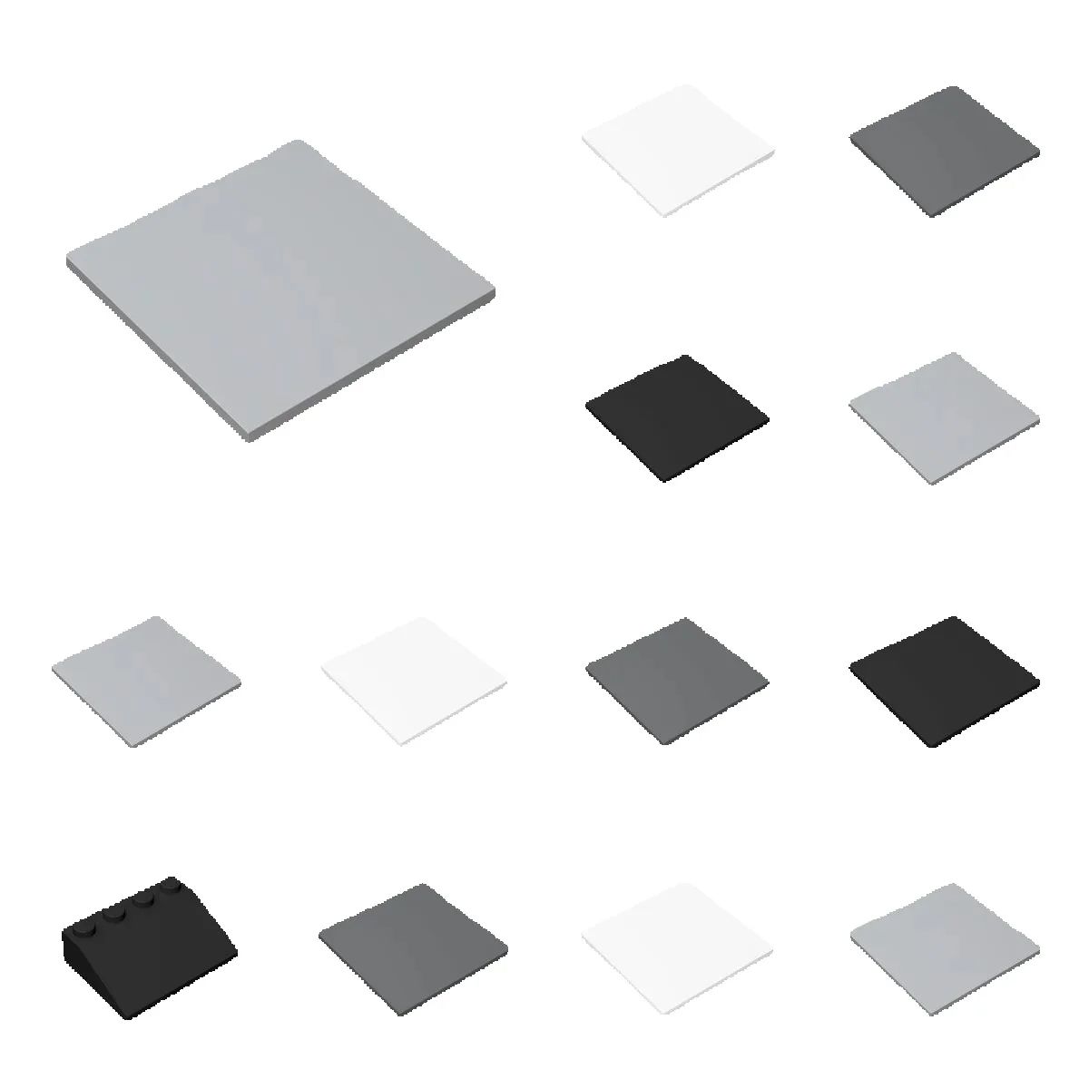 Tech Accessories Gifts - 10 pz 10202 Piastrella Piatta 6x6