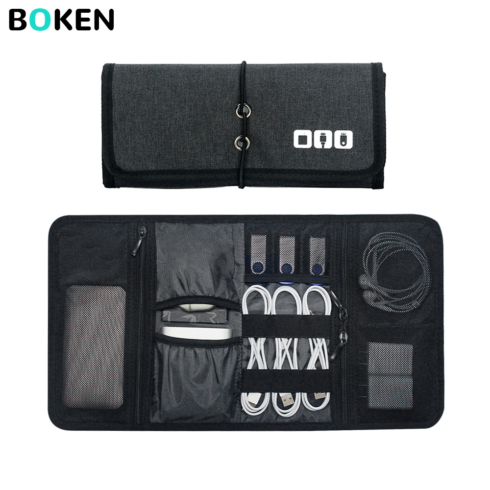 Tech Accessories Organizer - Borsa Organizer per Accessori Elettronici, Custodia