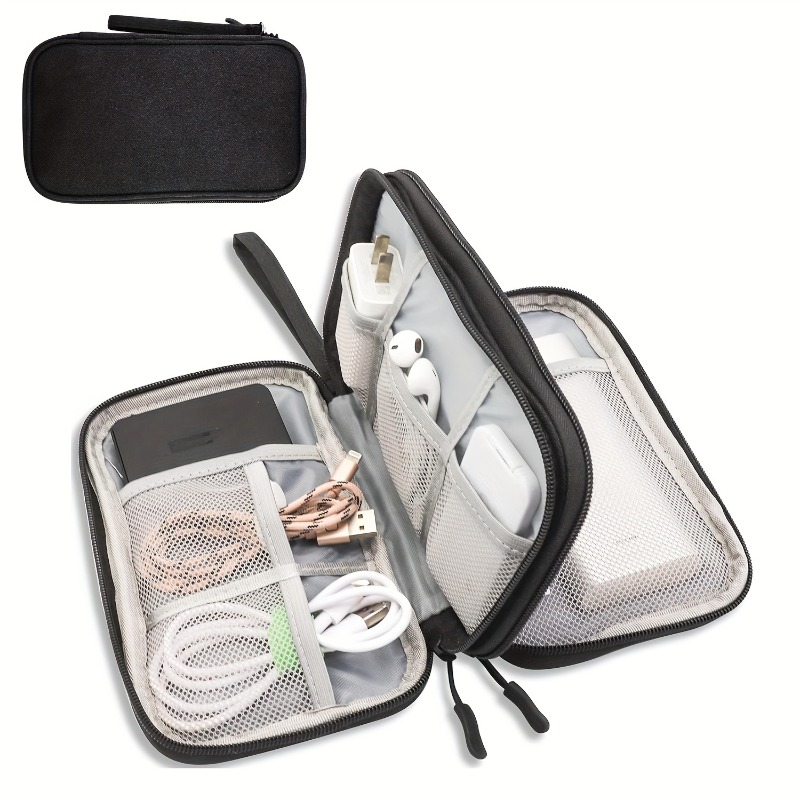 Tech Accessories Organizer - Borsa organizer da viaggio, custodia multi-tasca,