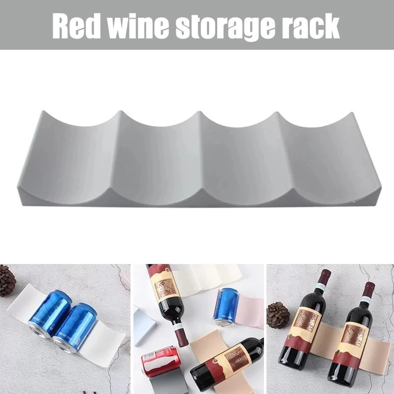 Tech Accessories Organizer - Porta Bottiglie di Vino Impilabile da