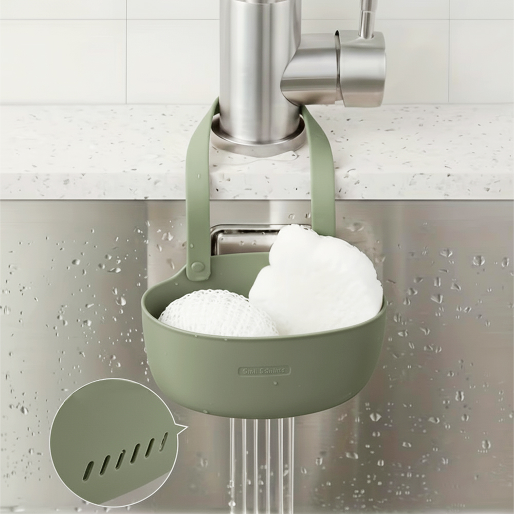 Tech Accessories Organizer - Porta spugna per sapone sospeso, doppio