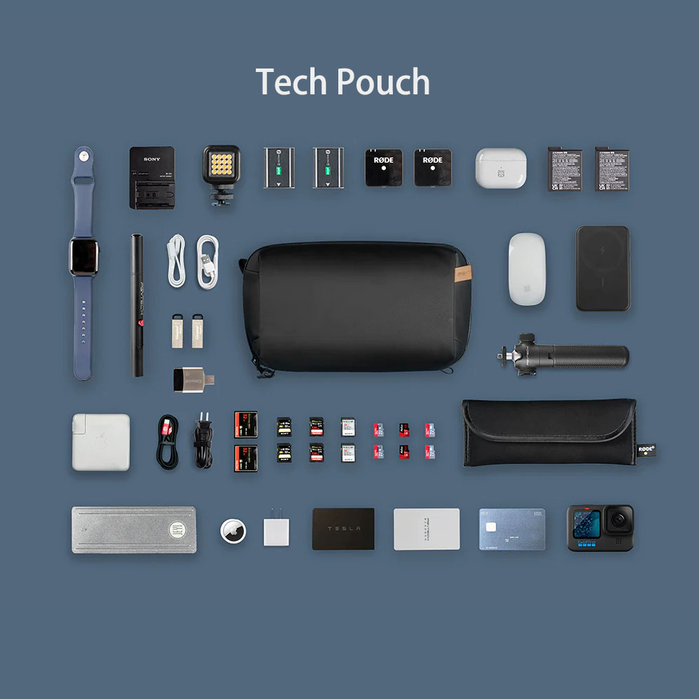 PGYTECH Tech Pouch Organizer B - Cable Organizer Bag recensione e prezzo