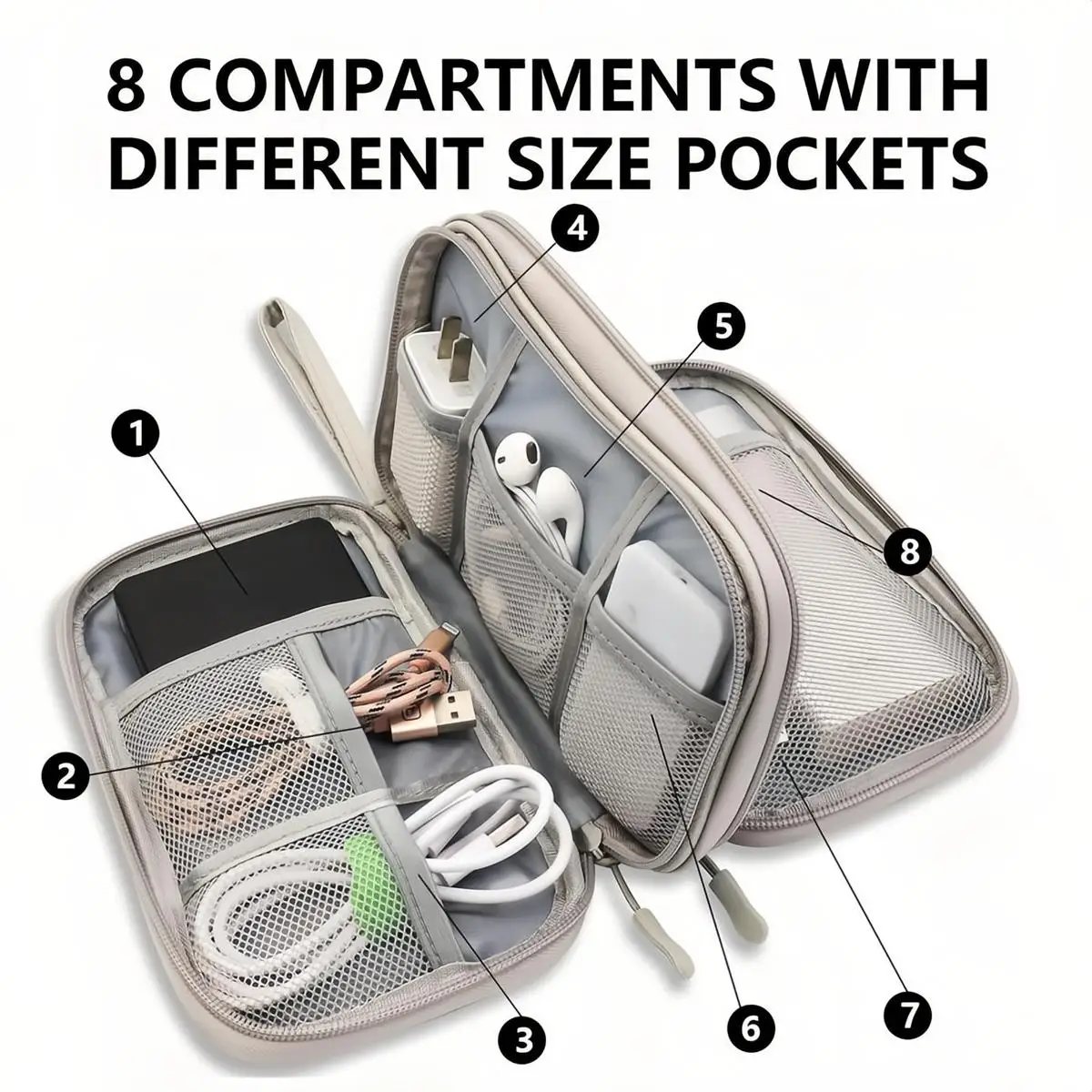 Borsa Organizer da Viaggio Imp - Tech Accessories Hard Case recensione e prezzo