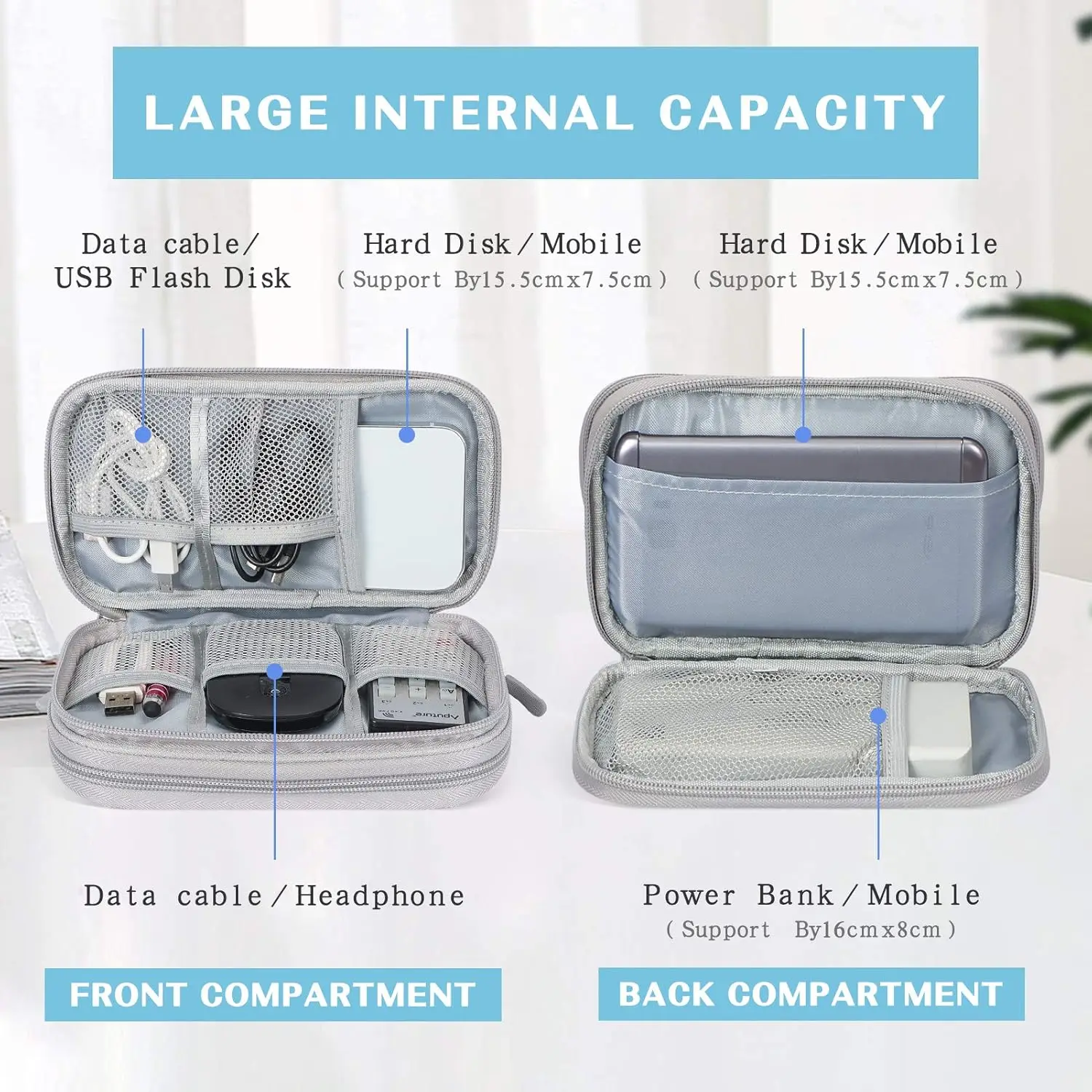 Borsa Organizer da Viaggio Imp - Tech Accessories Hard Case recensione e prezzo