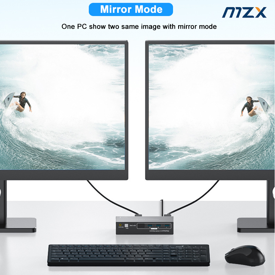 Switch KVM MZX 2 Monitor Dual  - Tech Computer Accessories recensione e prezzo