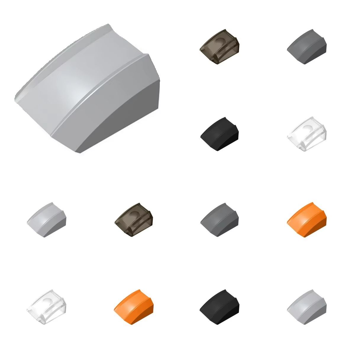 50 Pezzi di Mattoncini Curvi 2 - Tech Accessories Gifts recensione e prezzo