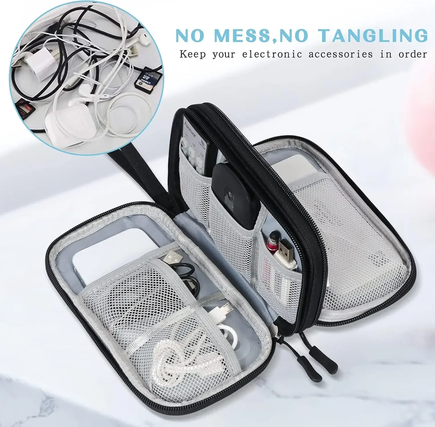 Borsa da Viaggio per Cavi, Cus - Cable Organizer Bag recensione e prezzo
