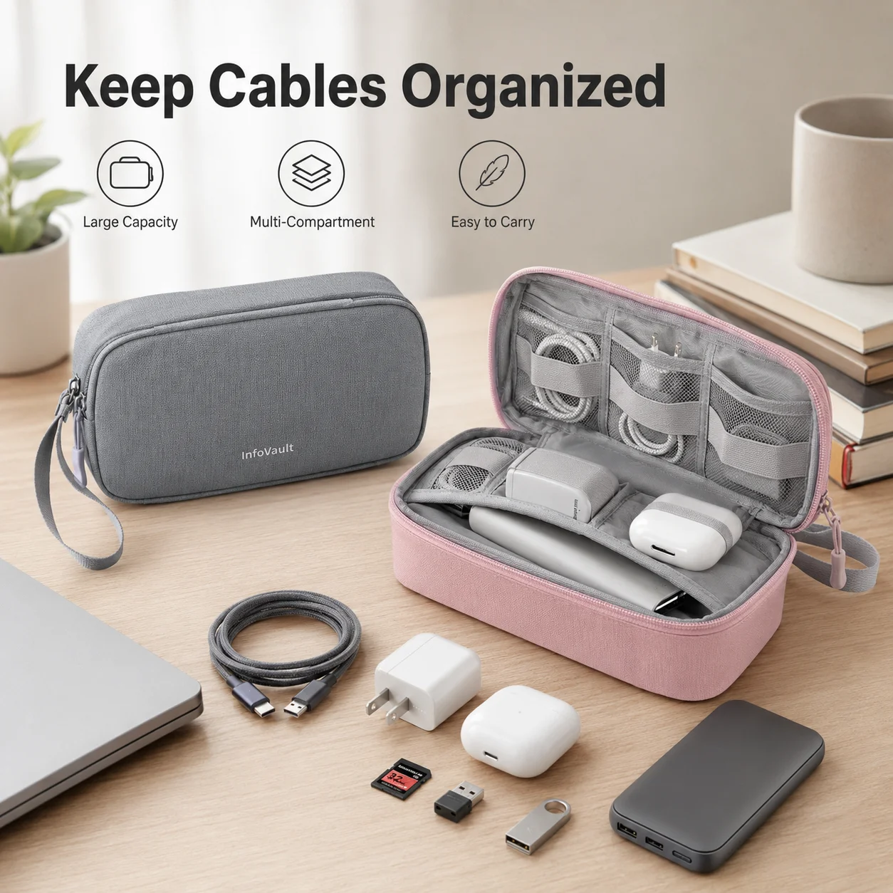 Custodia Organizzatrice per Ca - Tech Accessories Hard Case recensione e prezzo
