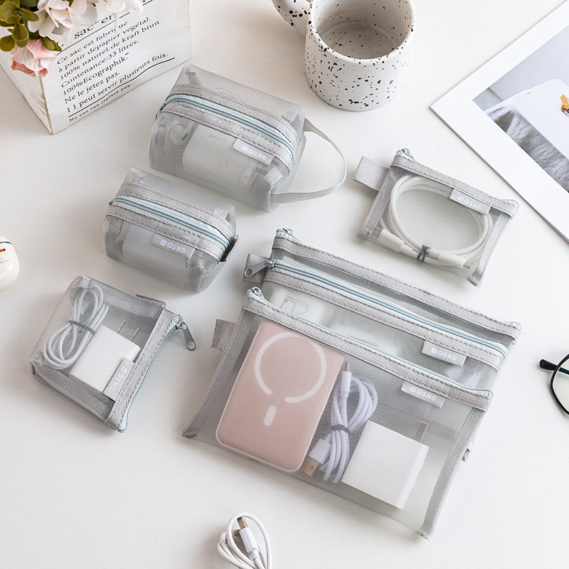 Borse Organizer in Rete Grigia - Tech Accessories Organizer recensione e prezzo