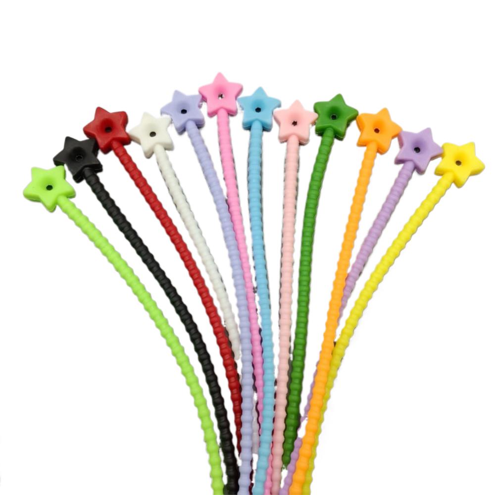 10 pezzi fiore stella cavo in  - Cable Organizer Bag recensione e prezzo